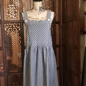 Maxi Maternity Dress w/ mother of pearl buttons